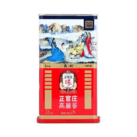 正官庄良参40支75g高丽参6年根