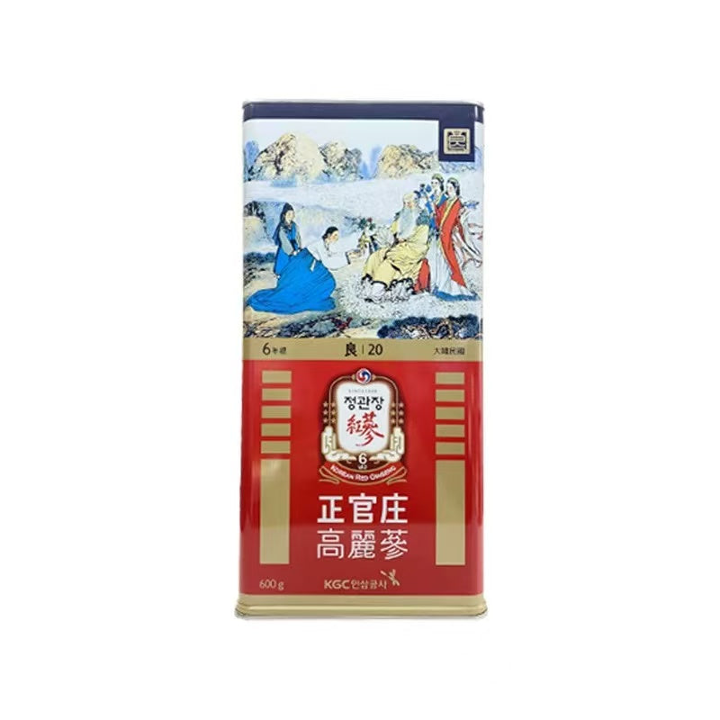 正官庄良参20支600g高丽参6年根