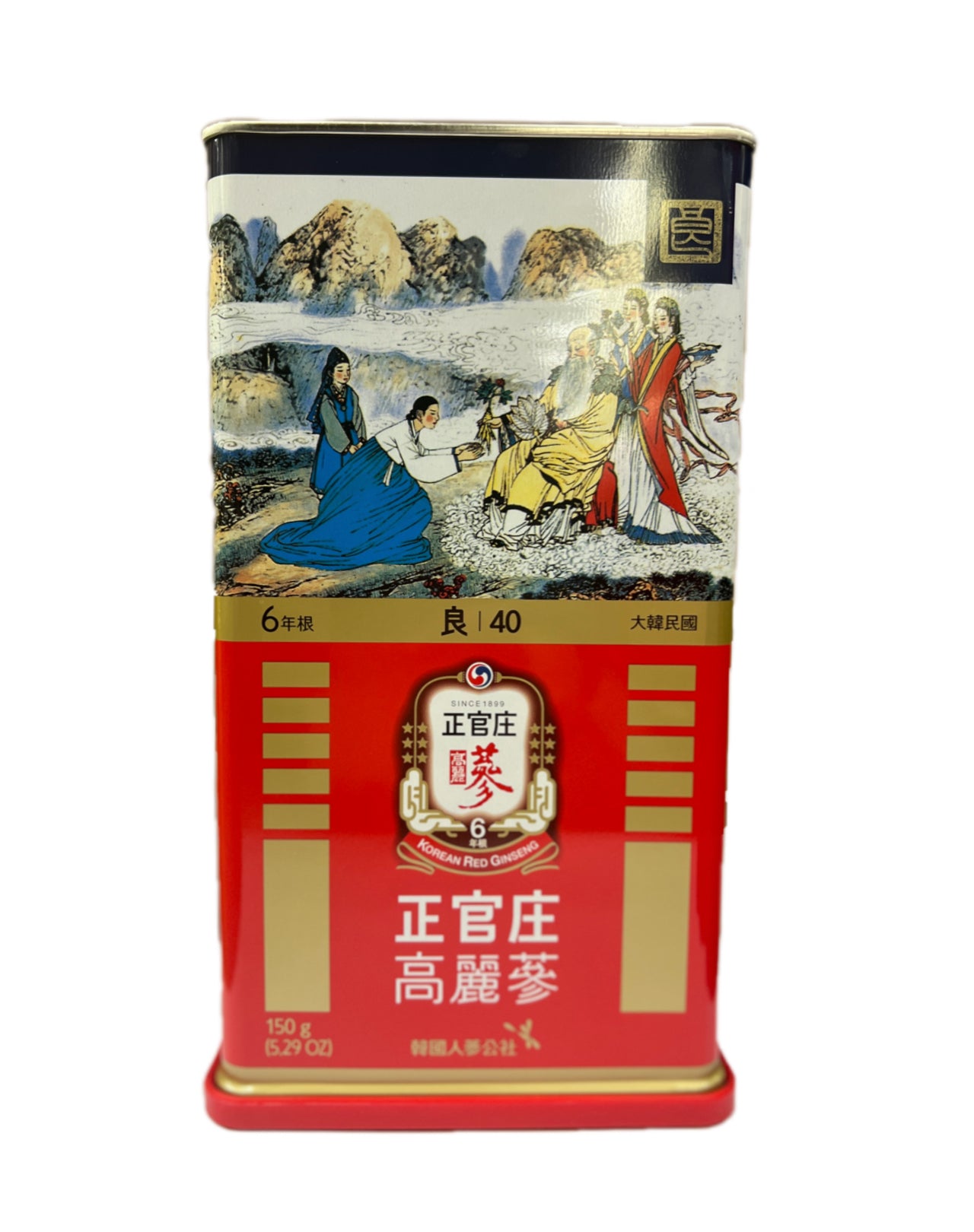 正官庄良参40支150g 高丽参6年根