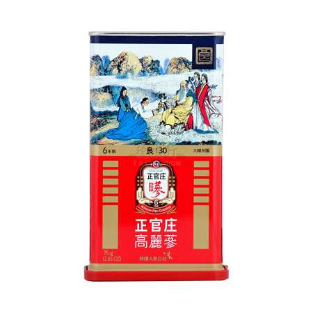 正官庄良参30支75g高丽参6年根