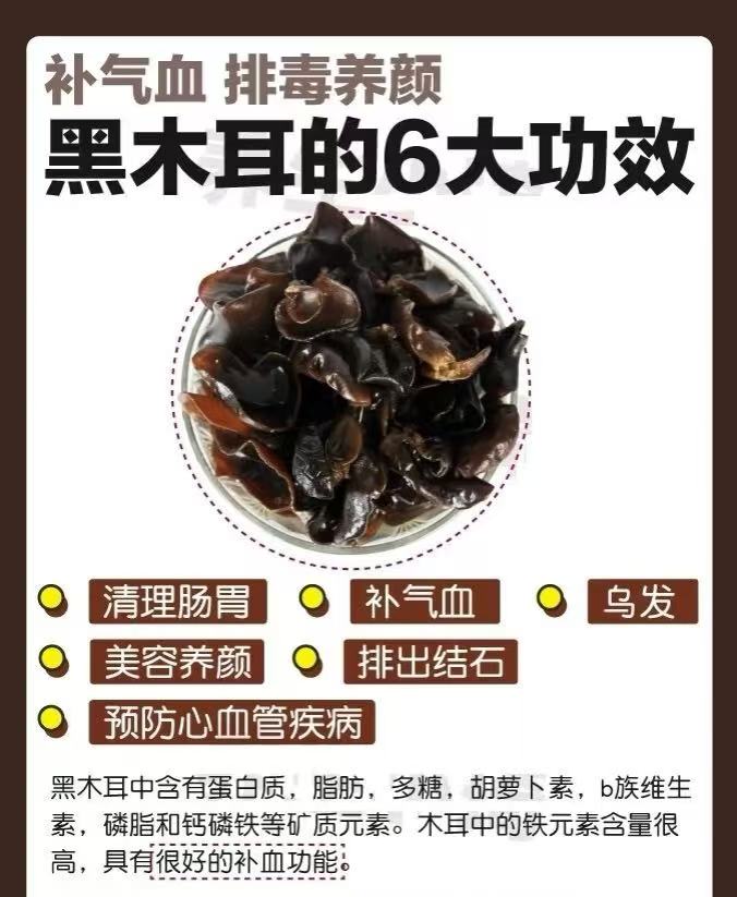 贵龙東北野生黑木耳 壓縮型